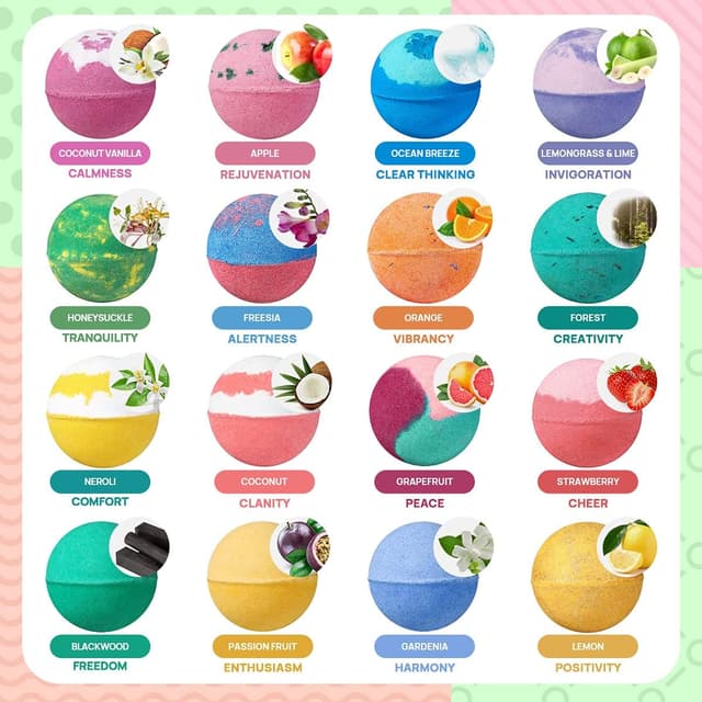 Thumbnail 2 de Lagunamoon Bath Bombs 28pc Gift Set