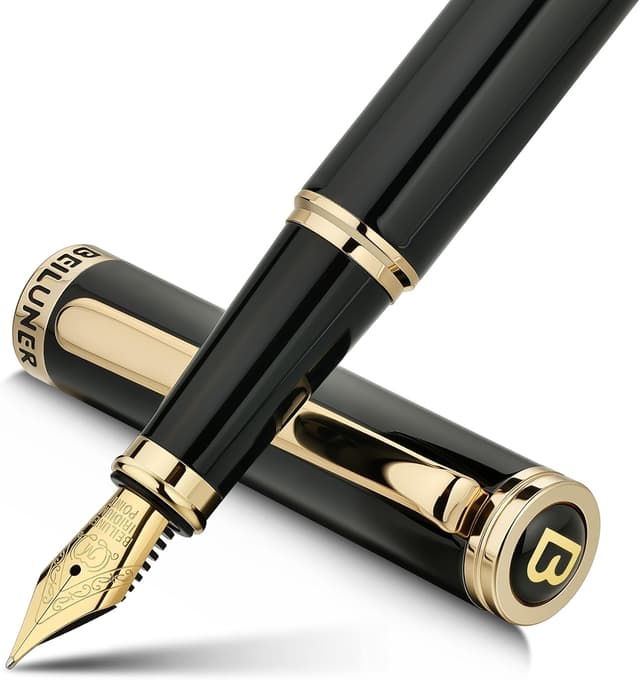 Detalle de BEILUNER Luxury Fountain Pen, Medium