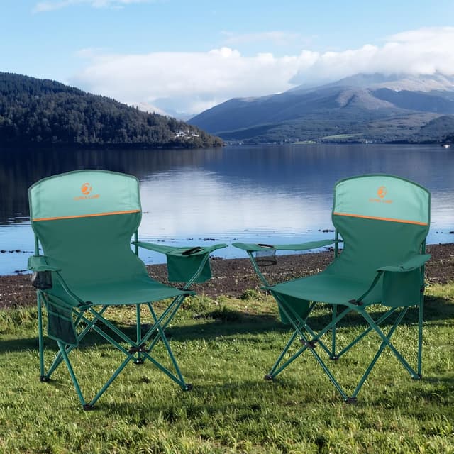 Thumbnail 1 de ALPHA CAMP camping chair set of 2