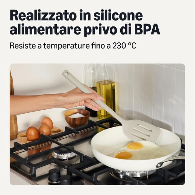 Thumbnail 2 de Amazon Basics Cucchiai e Mestoli in silicone 4 pezzi 🍽