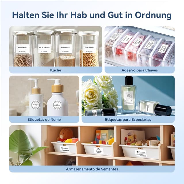 Thumbnail 5 de NIIMBOT B1 Etikettendrucker mit wasserdichtem Aufkleber ⚙