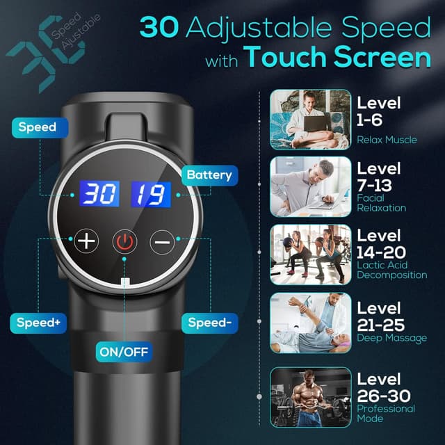 Thumbnail 3 de ANSGEC Massagepistole 30 Stufen