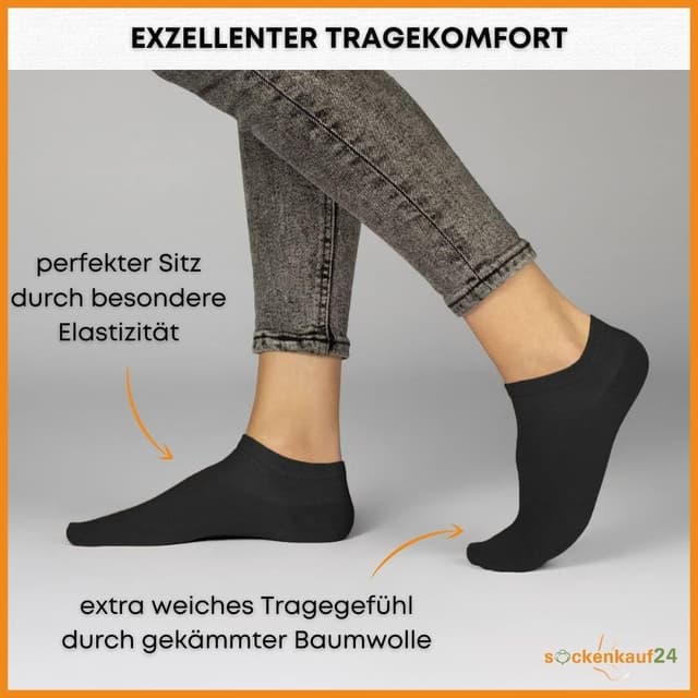 Thumbnail 5 de Premium Sneaker Socken 10 Paar aus Baumwolle