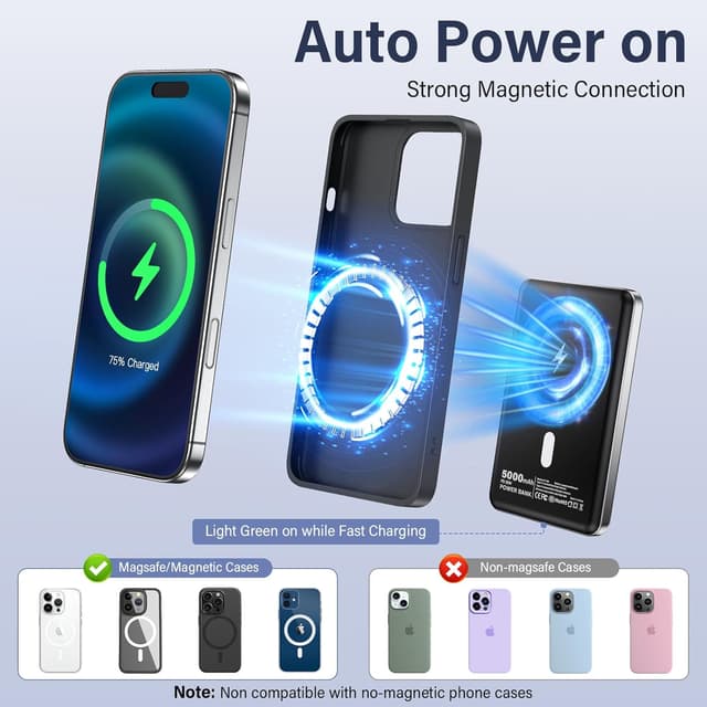 Thumbnail 4 de RWSRW Wireless PowerBank 5000mAh Mini