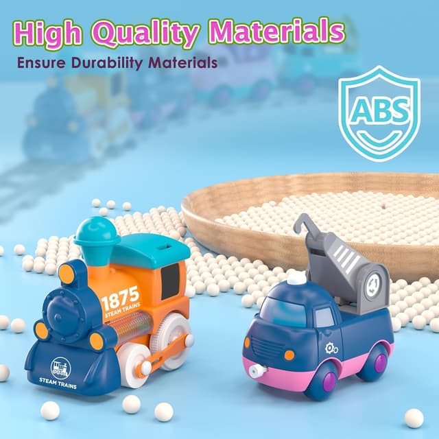 Thumbnail 5 de Toddler Train Set 10-Track ๐