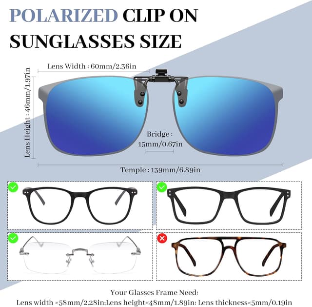 Thumbnail 2 de LUFF Clip Polarizzati Occhiali Unisex