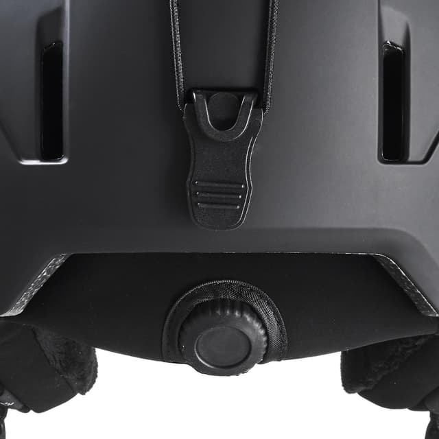 Detalle 2 de Black Crevice St.Moritz casco sci 1 visiera