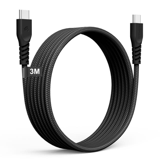 Detalle de TECHGEAR USB C to USB C cable 3m 60W