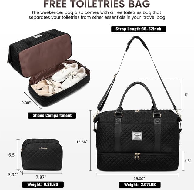 Thumbnail 1 de LOVEVOOK Travel Duffle Bag 19in