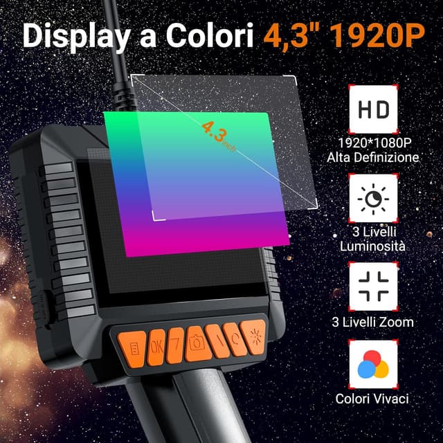 Thumbnail 1 de Ferdiiz Endoscopio Digitale Industriale HD 1080P