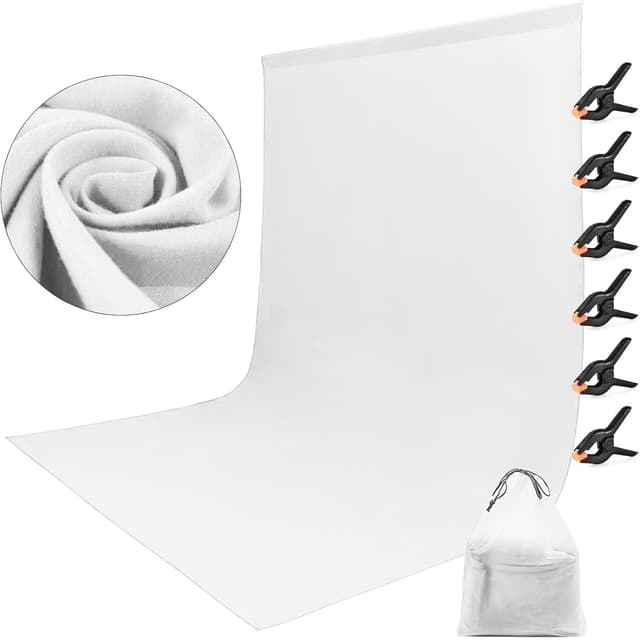 Imagen de Oinvs White Backdrop 1.8x2.8m en OfertitasTOP