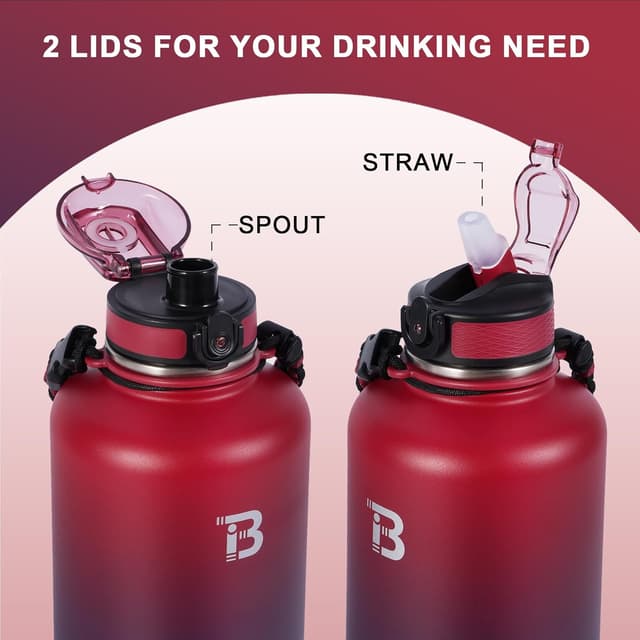 Thumbnail 1 de TOPBADE Botella acero 1890 ml aislamiento térmico