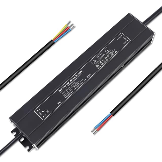 Detalle de YAYZA! 12V 200W LED Transformer (IP67) – 240V AC to 12V DC Waterproof LED Driver