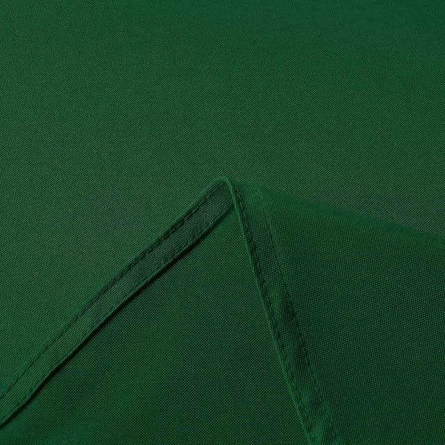 Detalle de sancua Round Tablecloth (60 Inch) - Water Resistant, Spill Proof, Washable Polyester in Hunter Green