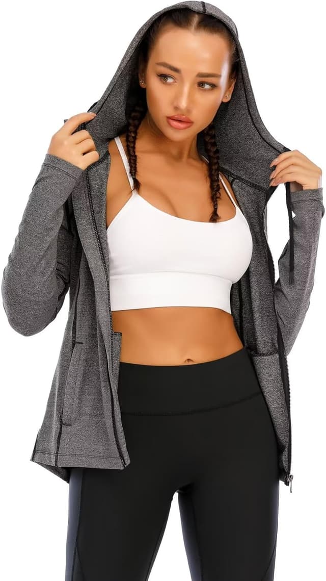 Detalle de UPF sports jacket HDTIYUYP full zip