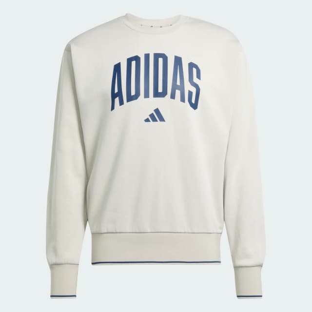 Thumbnail 3 de Adidas Sudadera Universitaria Beige