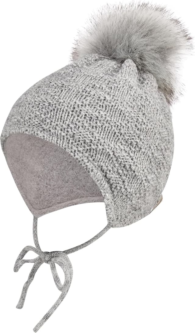 Thumbnail 5 de Sterntaler Strickmütze Mädchen Struktur 47 Beerenrosa