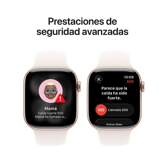 Thumbnail 5 de Apple Watch Series 11 42 mm Aluminio oro rosa, correa S/M