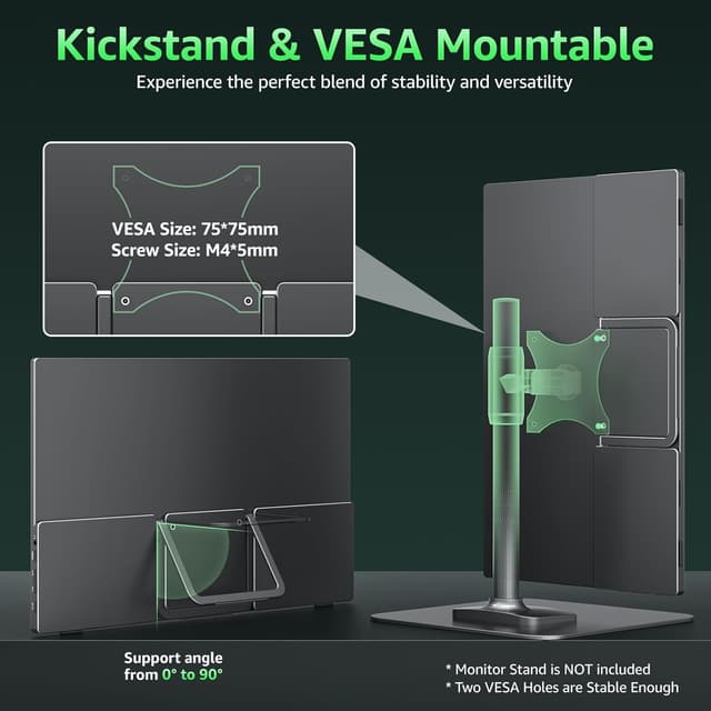 Thumbnail 4 de cocopar Tragbarer Monitor 15,6 Zoll