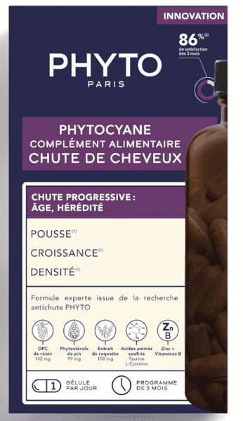 Thumbnail 1 de Phyto Phytocyane 84 Cápsulas para Caída Capilar 💆♀