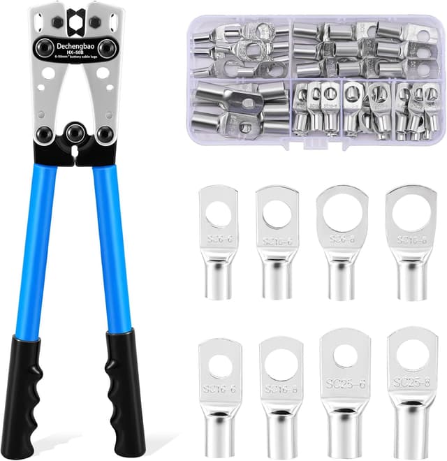 Imagen de HX-50B Crimping Tool 6–50 mm² kit 🛠 en OfertitasTOP