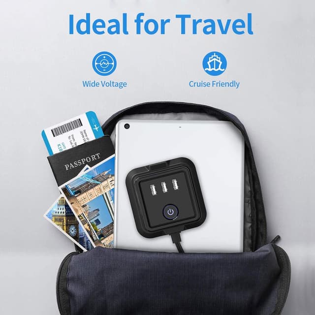 Thumbnail 5 de Hulker Cube Extension Lead 13A 3250W with 3 USB