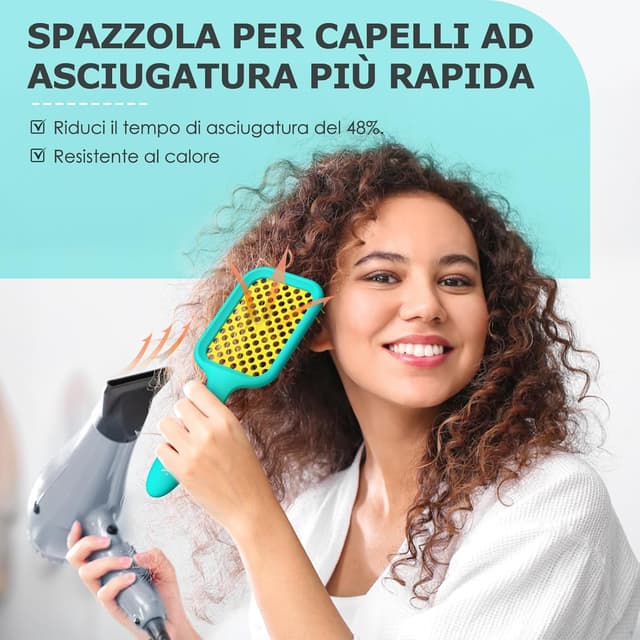 Thumbnail 3 de SHINLEA Spazzola Districante Capelli