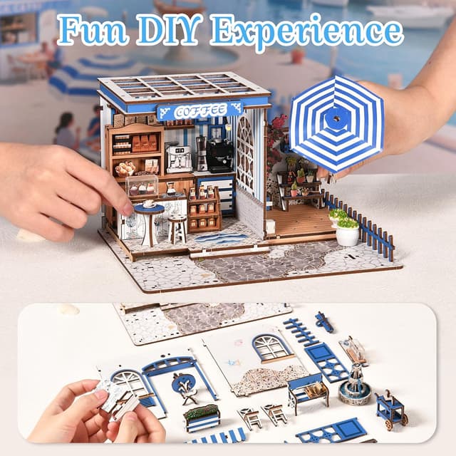 Thumbnail 3 de Kit Book Nook Angolo Libri in Miniatura