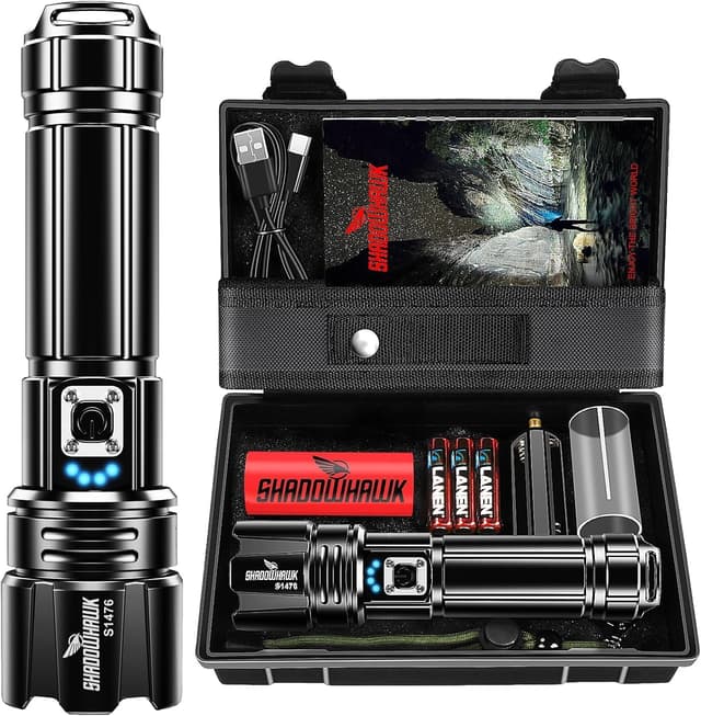 Detalle de Shadowhawk XHP70.2 Taschenlampe 500000 Lumen