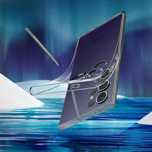 Detalle de Spigen Coque Samsung S24 Ultra Liquid Crystal transparente