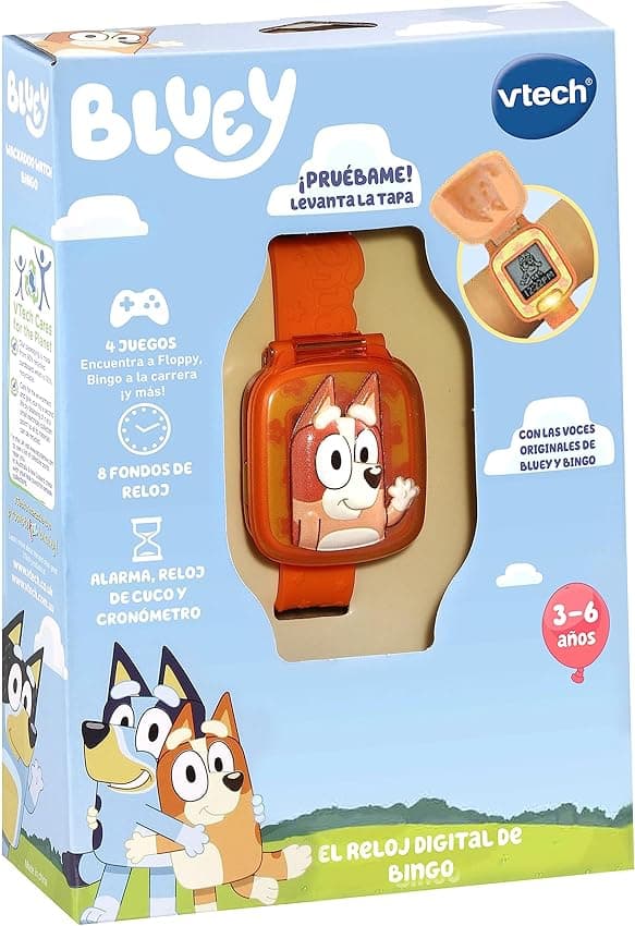 Thumbnail 4 de VTech Bluey Reloj Digital Educativo Multifunción para Niños ⏰