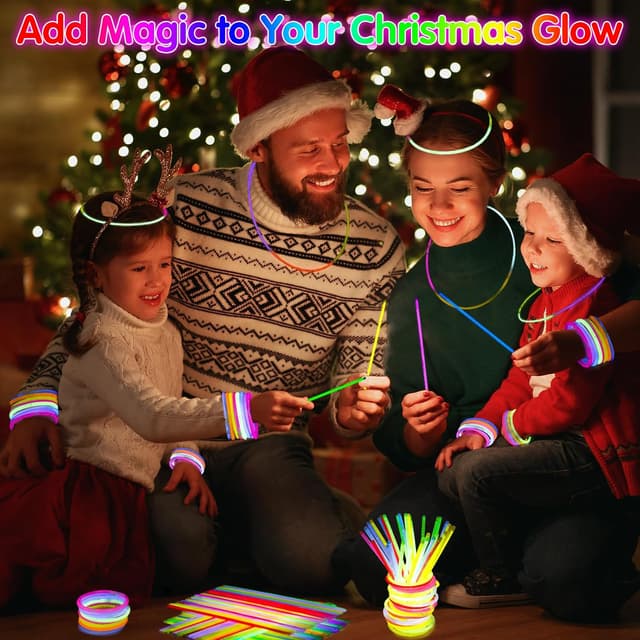 Thumbnail 4 de MOSSNDAR Knicklichter Party Set 100 Stück