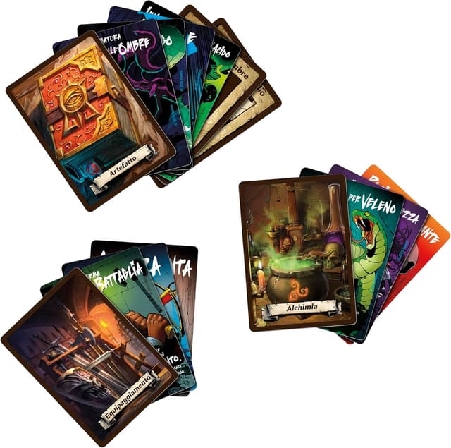 Detalle de HeroQuest Crypt of Perpetual Darkness: espansione premium con imprese, carte speciali e miniatura del drago