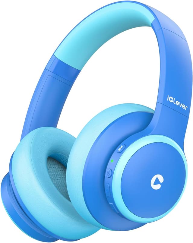Detalle de iClever Kinder Noise Cancelling Kopfhörer Blau