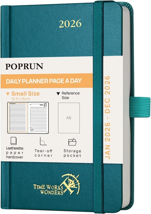 Thumbnail 6 de POPRUN Kalender 2026 Tagesplaner 16 x 10,5 cm đ