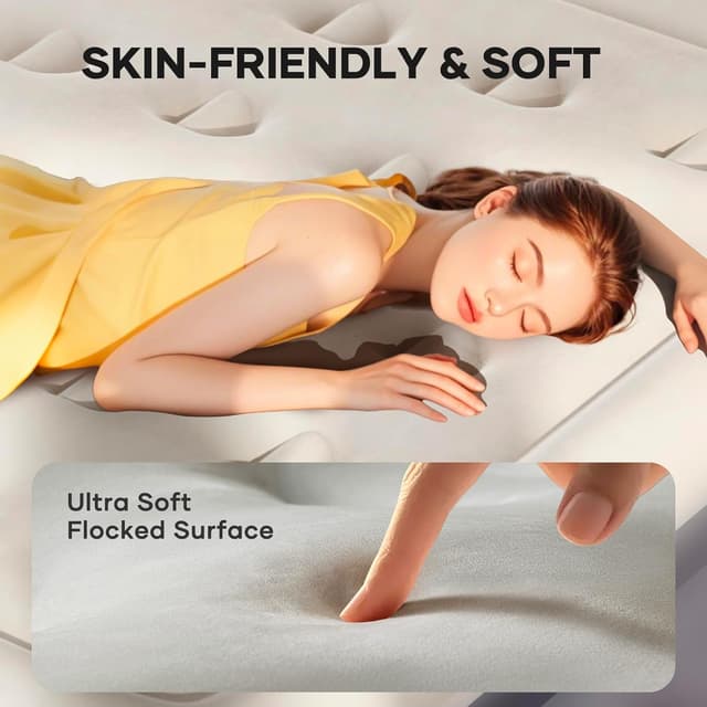 Detalle 2 de InnoTruth Air Mattress Queen 18" inflatable bed