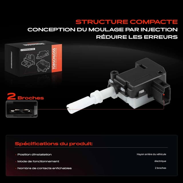 Thumbnail 3 de Frankberg Serrure de Porte 2P pour A3 A4 A6