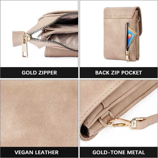 Detalle 1 de BOSTANTEN crossbody phone bag, 5 inch