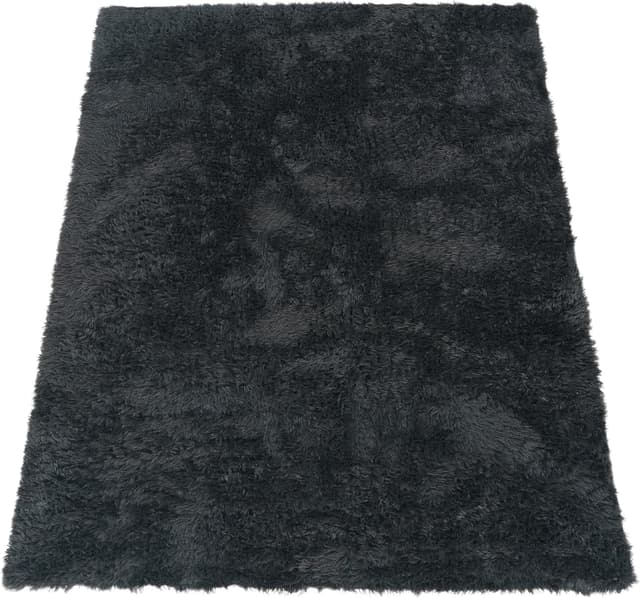 Thumbnail 5 de Paco Home Tapis poils longs anthracite 140x200