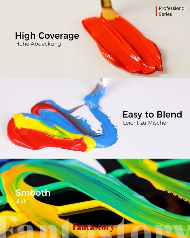 Thumbnail 2 de Fantastory Acrylfarben Set 36 Farben 🎨