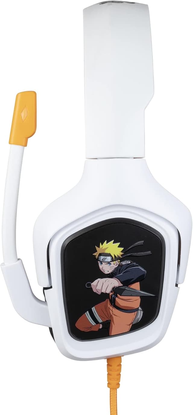 Detalle 2 de Konix Naruto Shippuden Auriculares Gaming 🎮 - Con Micrófono y Cable