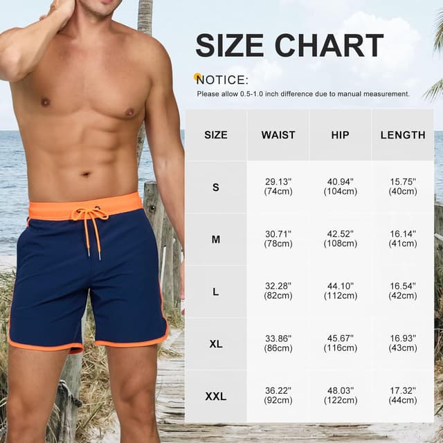 Detalle de TMEOG Costume Uomo da Mare: pantaloncini da bagno con tasche e coulisse