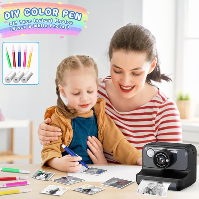 Thumbnail 6 de Hangrui appareil photo instantané enfant 2.4 pouces