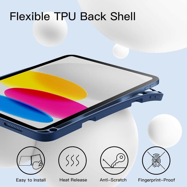 Thumbnail 2 de JETech iPad Case A16 Navy