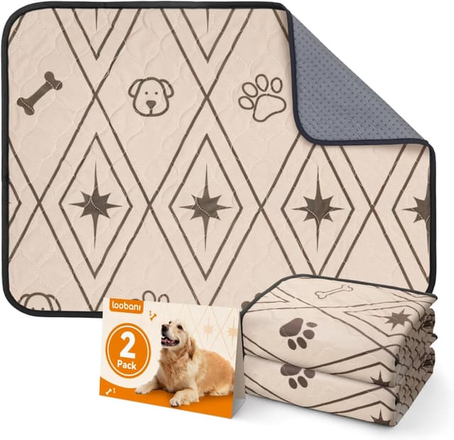 Detalle de Loobani washable puppy pads 46x61cm