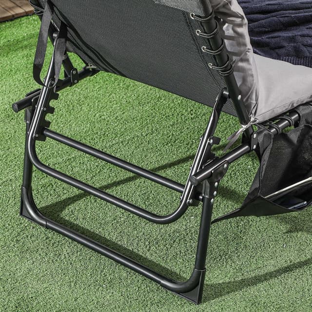 Thumbnail 6 de Outsunny transat bain de soleil 58x189 cm