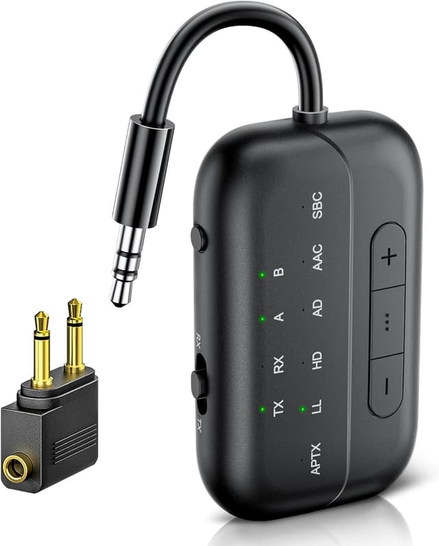 Detalle de 2025 Bluetooth 5.3 2in1 Sender Empfänger