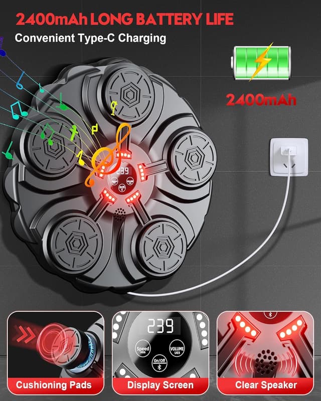 Thumbnail 4 de yorraka Máquina de Boxeo Música 9 velocidades