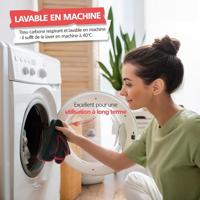 Detalle de SPRINGER ZX1400 – chiffon en fibres de carbone (lot de 2) 50 x 40 cm pour vitrages et écrans