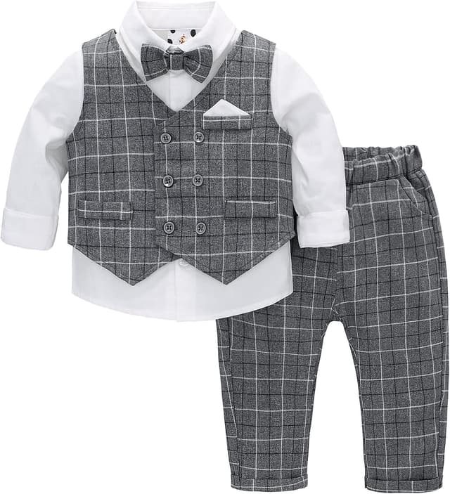 Imagen de famuka Baby Boys Gentleman Suit en OfertitasTOP
